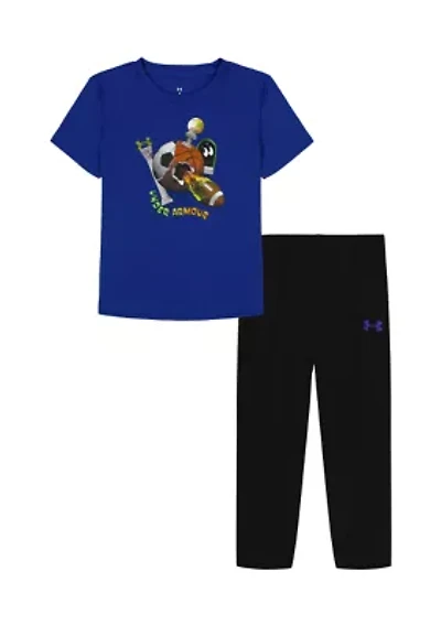 Boys 4-7 Tech Graphic T-Shirt and Joggers Set