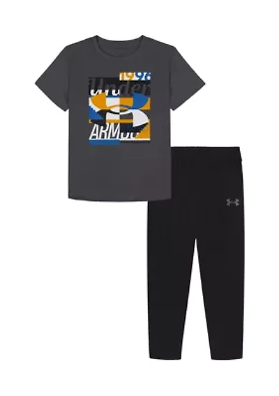 Boys 4-7 Short Sleeve T-Shirt Set