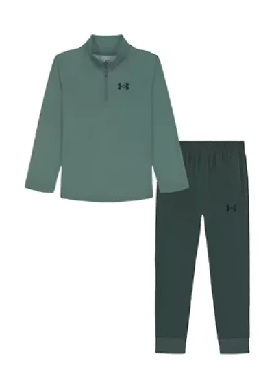 Boys 4-7 1/4 Zip Set