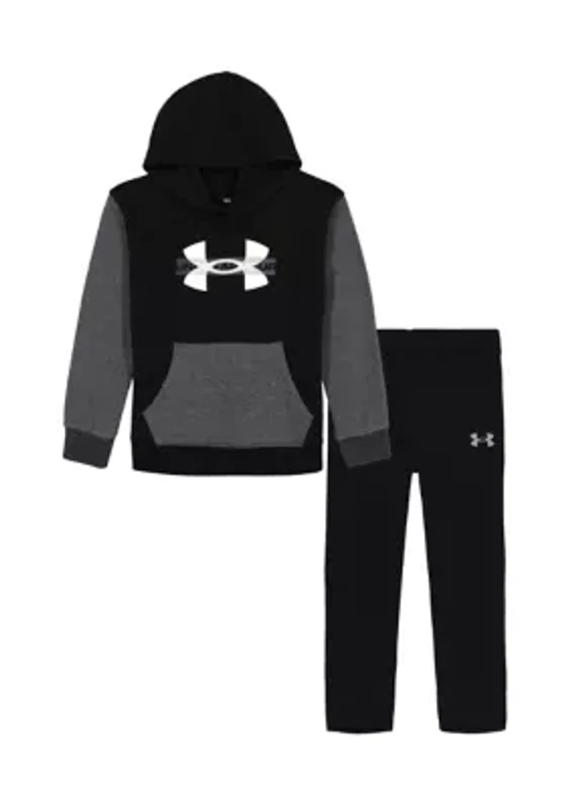 Boys 4-7 Color Block Fleece Set