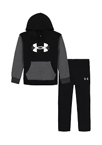 Boys 4-7 Color Block Fleece Set