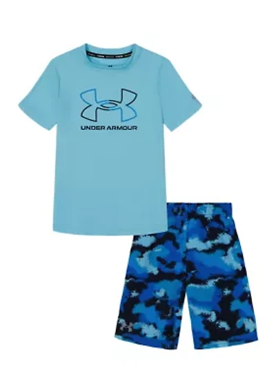 Boys 4-7 Dissolve Camo Set