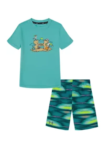 Boys 4-7 Logo Graphic Set