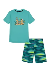 Boys 4-7 Logo Graphic Set