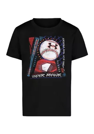 Boys 4-7 Tech Sketch Baseball Graphic T-Shirt