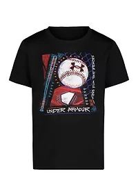 Boys 4-7 Tech Sketch Baseball Graphic T-Shirt