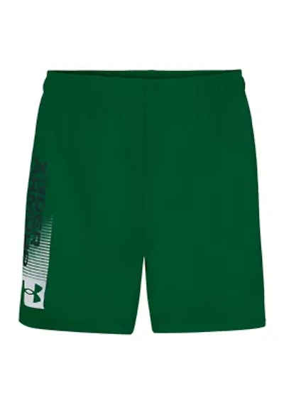 Boys 4-7 Tech Wordmark Shorts