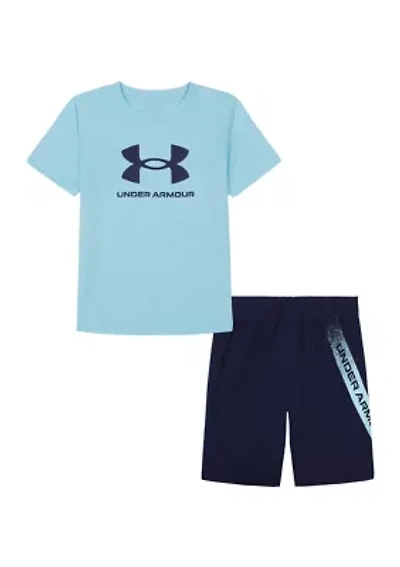 Boys 4-7 Tech Short Set