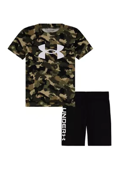 Boys 4-7 UA Tech™ Camo Shorts Set