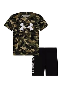 Boys 4-7 UA Tech™ Camo Shorts Set