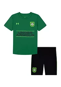 Boys 4-7 UA Tech Soccer Shorts Set