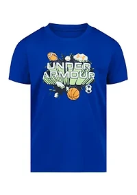 Boys 4-7 Sports Burst Graphic T-Shirt