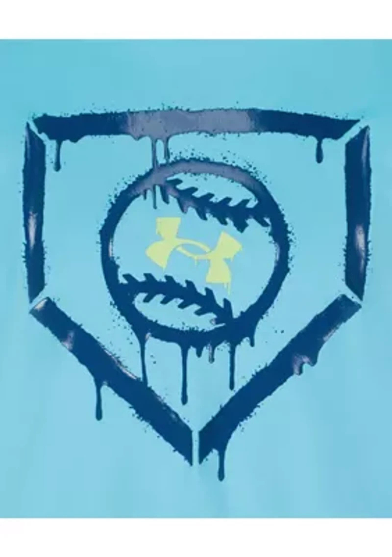 Boys 4-7 Tech Baseball Spray Graphic T-Shirt