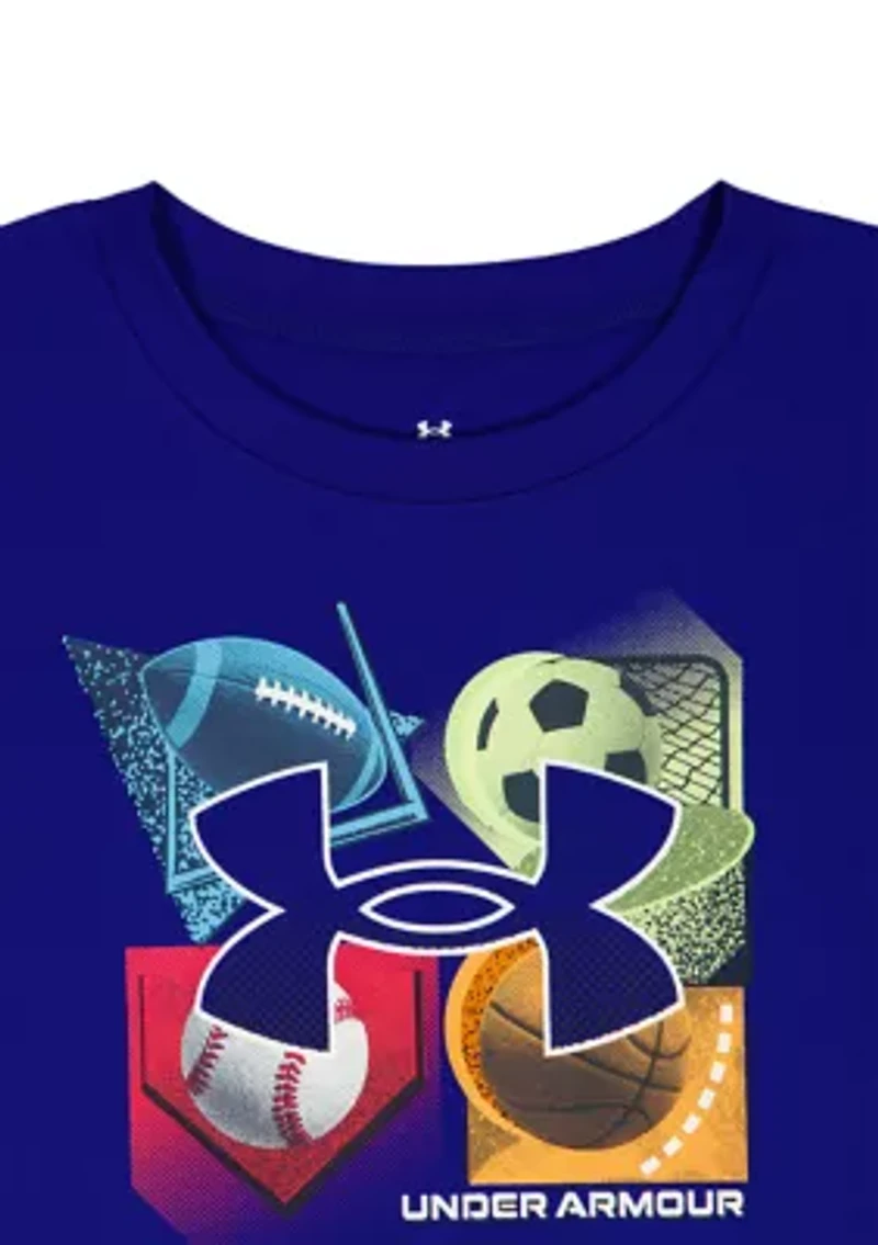 Boys 4-7 Graphic T-Shirt and Shorts Set