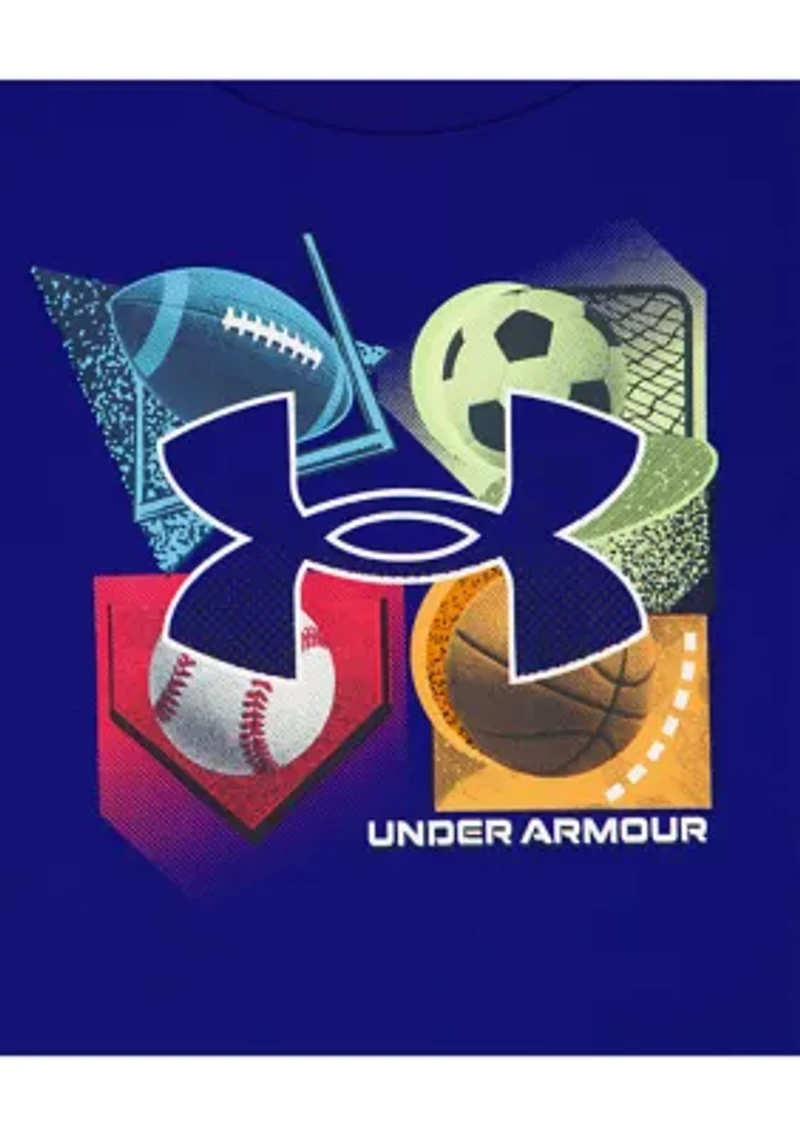 Boys 4-7 Graphic T-Shirt and Shorts Set