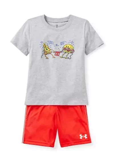 Boys 4-7 Tug of War Graphic T-Shirt and Shorts Set