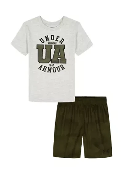 Boys 8-20 Logo Graphic T-Shirt and Shorts Set
