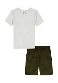 Boys 8-20 Logo Graphic T-Shirt and Shorts Set