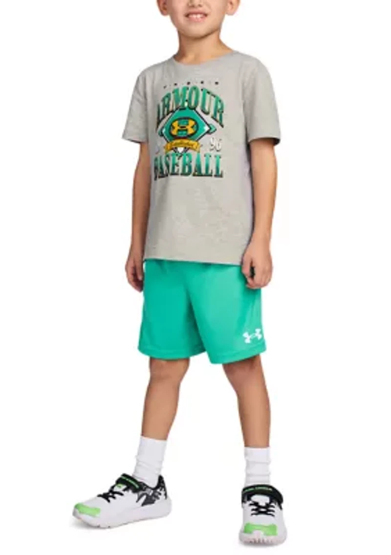 Boys 4-7 Baseball T-Shirt and Shorts Set