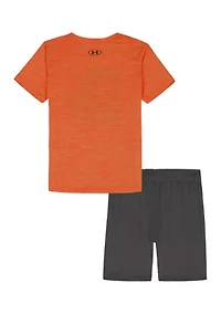 Boys 4-7 Twist Logo Graphic T-shirt and Shorts Set