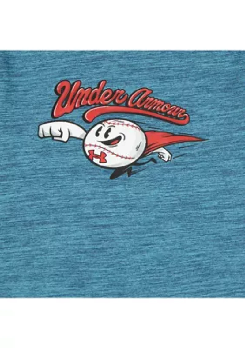 Boys 4-7 UA Tech Superball Graphic T-Shirt and Shorts Set