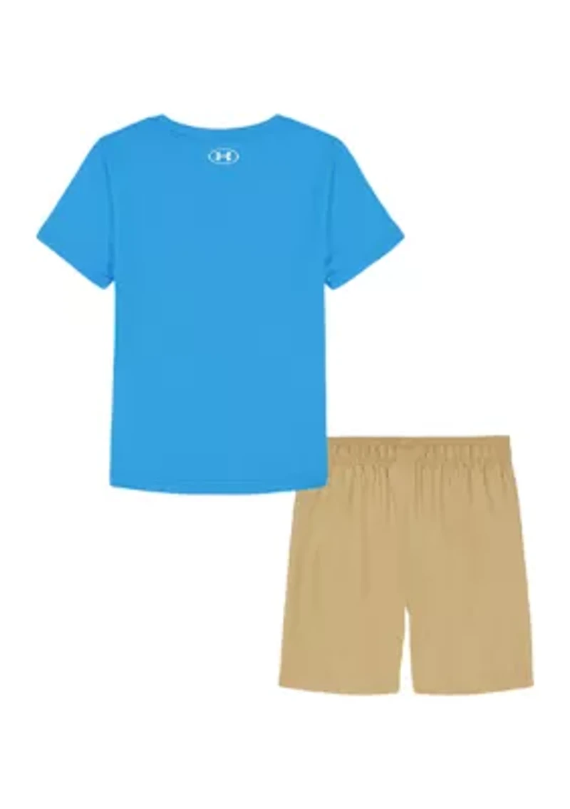 Boys 4-7 Graphic Shirt and Shorts Set