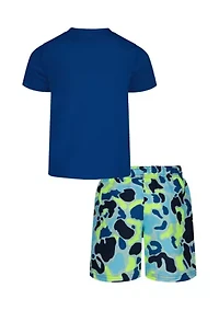 Boys 4-7 Frogskin Camo Swim Set