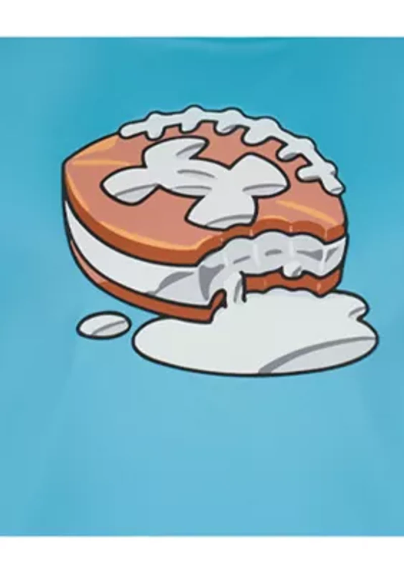 Boys 4-7 Ice Cream Print T-Shirt and Shorts Swim Set