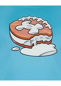 Boys 4-7 Ice Cream Print T-Shirt and Shorts Swim Set