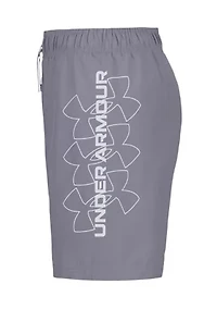 Boys 8-20 Print Volley Swim Shorts