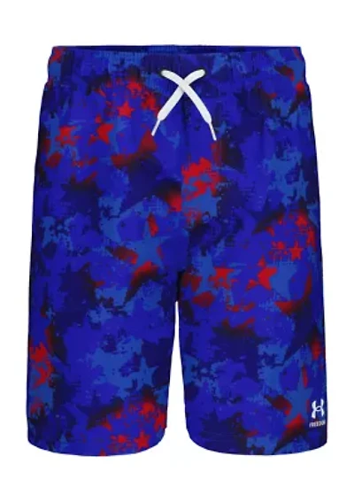 Boys 8-20 Americana Camo Volley Swim Shorts