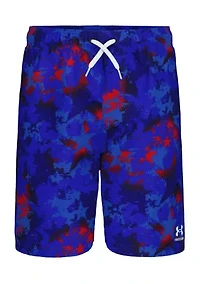 Boys 8-20 Americana Camo Volley Swim Shorts