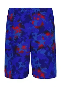 Boys 8-20 Americana Camo Volley Swim Shorts