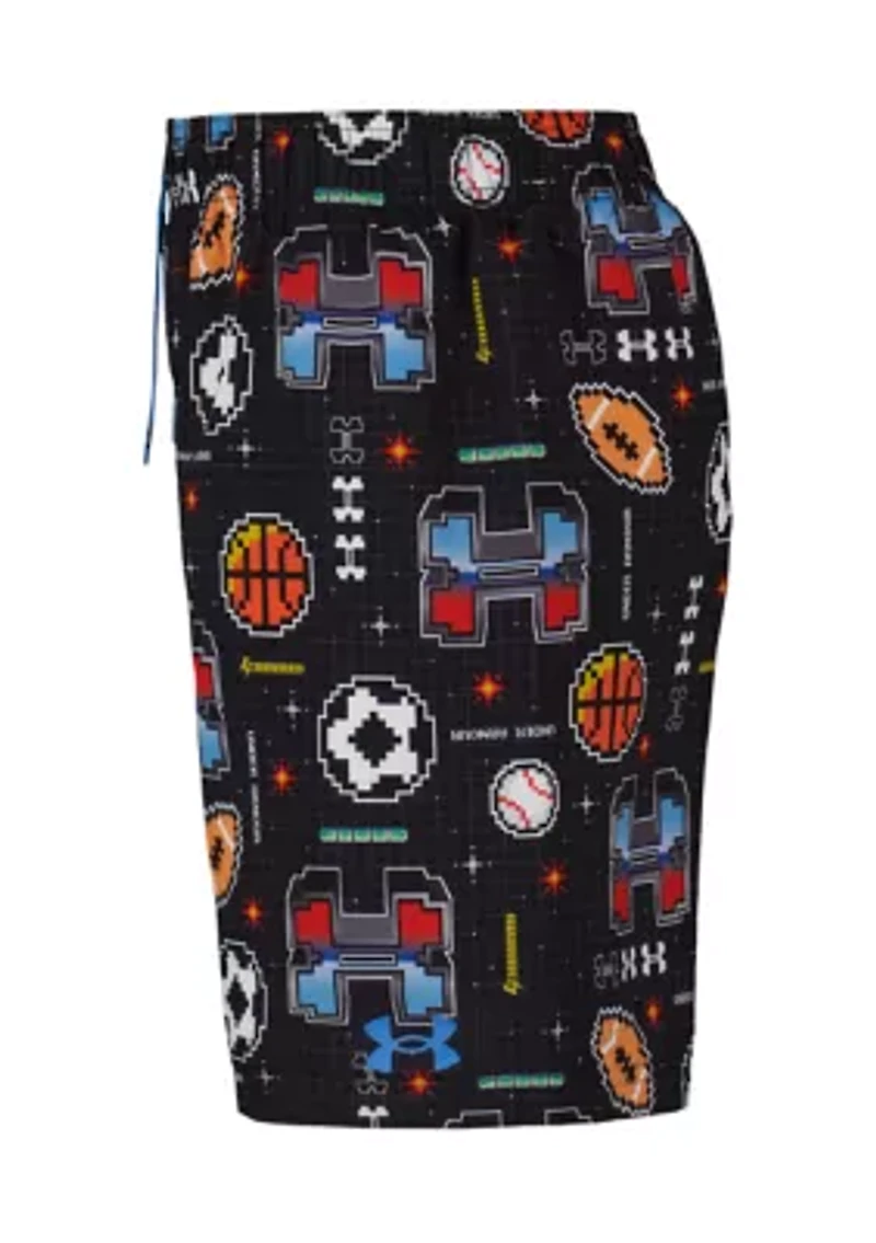 Boys 8-20 Gamer Sports Volley Swim Shorts