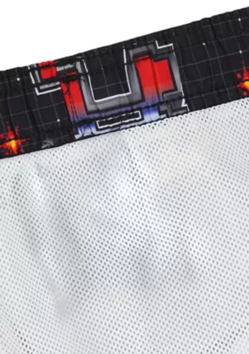 Boys 8-20 Gamer Sports Volley Swim Shorts