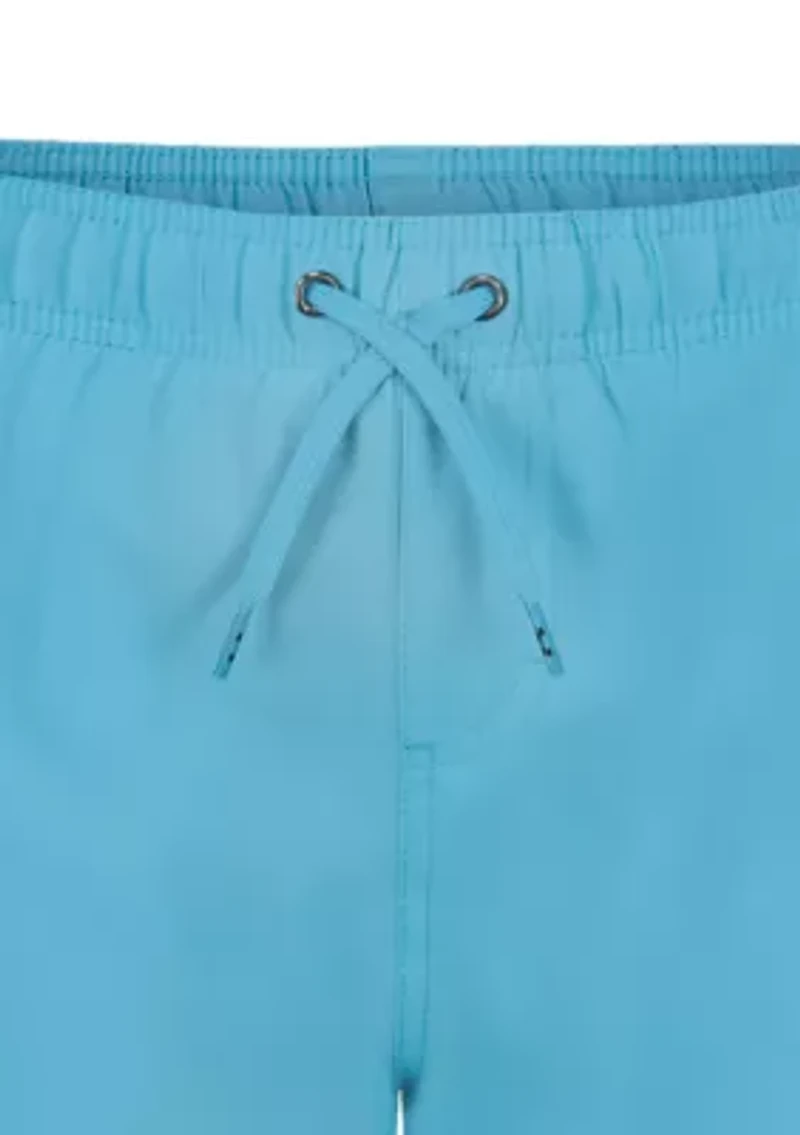 Boys 8-20 Solid Compression Swim Shorts