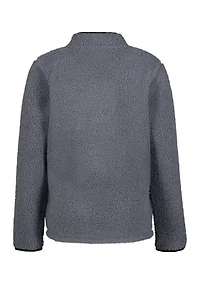Boys 8-20 1/4 Snap Sherpa Pullover