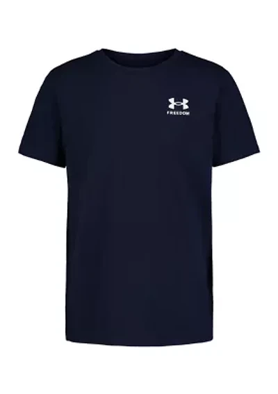 Boys 8-20 Flag White Tail Graphic T-Shirt