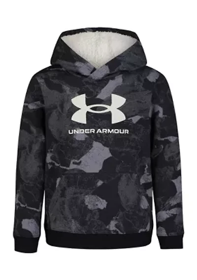 Boys 8-20 Rock Shades Printed Sherpa Hoodie