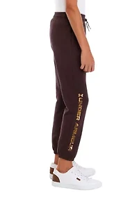 Boys 8-20 Camo Filled Logo Jogger Pants