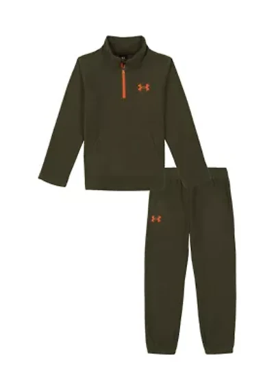 Boys 4-7 Microfleece Pullover and Pants Set