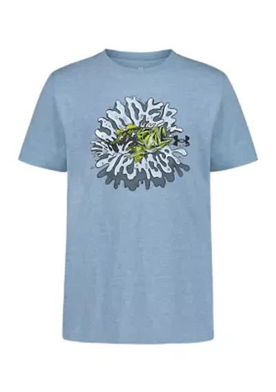 Boys 8-20 Fish Splash Short Sleeve Graphic T-Shirt