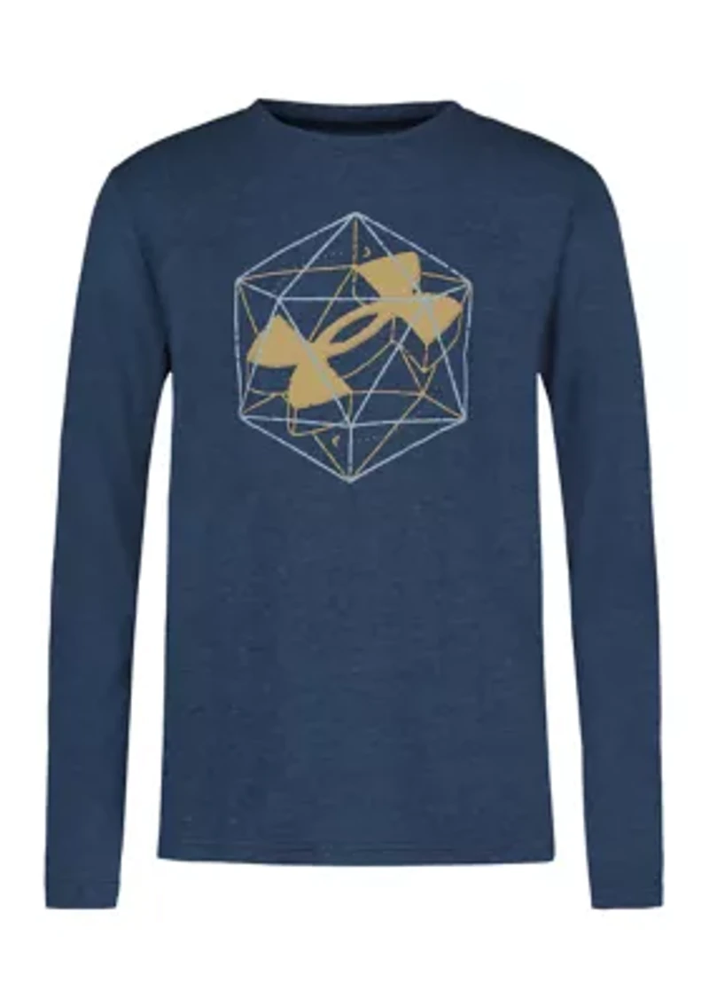 Boys 8-20  Long Sleeve Within Logo Graphic T-Shirt