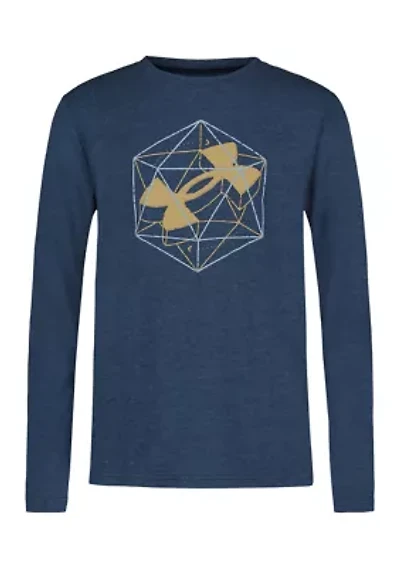 Boys 8-20 Long Sleeve Within Logo Graphic T-Shirt