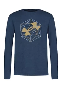 Boys 8-20  Long Sleeve Within Logo Graphic T-Shirt