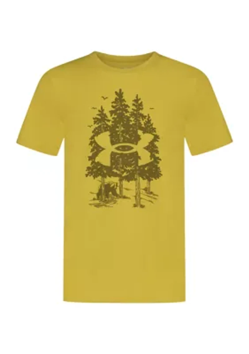 Boys 8-20 Tree Bear Graphic T-Shirt