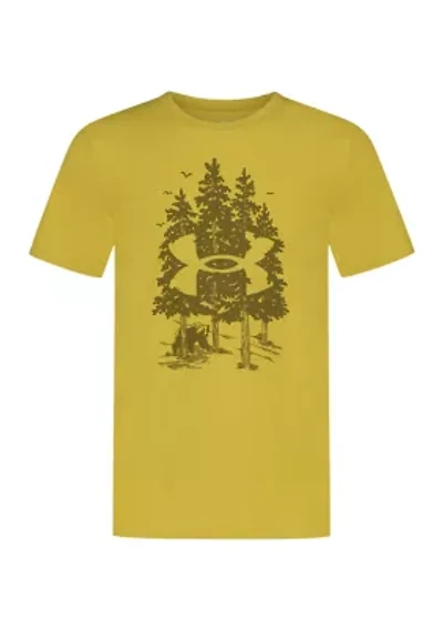 Boys 8-20 Tree Bear Graphic T-Shirt