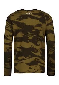 Boys 8-20 Long Sleeve Camo Logo Graphic T-Shirt