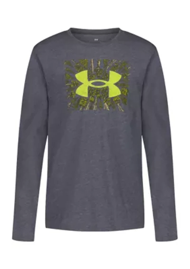 Boys 8-20 Long Sleeve Logo Graphic T-Shirt