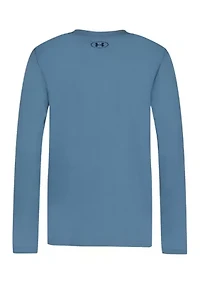 Boys 8-20 Long Sleeve Grid Scape Graphic T-Shirt
